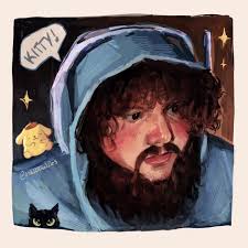 Blue Hoodie Digital Art Timelapse