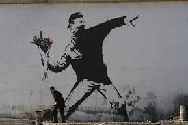 He keeps his identity a secret. Banksy Art