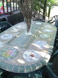 Pin By Sharon Stiles On Things I Ve Made Mosaic Table Top Mosaic Table Mosaic Patio Table