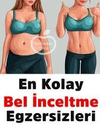En Kolay Bel Inceltme Egzersizleri Fitness Exercise Slim Waist Workout Physical Fitness Workout Videos