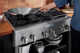 gas cooktop stainless steel