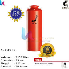 Gema teknindo perkasa in kab. Tangki Air Excel Al 1100 Tg 1150 Liter Toren Tandon Al1100tg Shopee Indonesia
