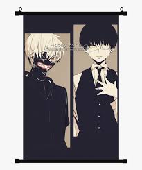 You can't add it in 480p as then less memory would be charged for the download. Anime Tokyo Ghoul Ken Kaneki Wall Scroll Tokyo Ghoul Hd Png Download Transparent Png Image Pngitem
