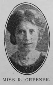 Greener, Rachel Florence (1891-1912)
