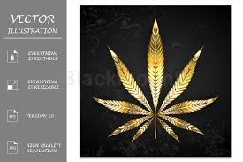 Free svg cut files downloadable for cricut explore and silhouette cameo, so you can use them in your diy crafts! Gold Leaf Cannabis Graphic By Blackmoon9 Creative Fabrica