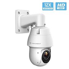 Amcrest Outdoor Ptz Poe Camera Pan Tilt 12x Optical Zoom 1080p Poe 802 3at Home Security P Security Cameras For Home Dome Camera Wireless Security Cameras