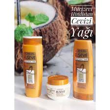 L Oreal Paris Elseve Mucizevi Hindistan Cevizi Yagi Ailesi Makyajli Yorum Kozmetik Guzellik Makyaj Yorum Sac Maskeleri Hindistan Cevizi Hindistan Cevizi Yagi