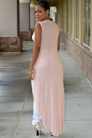 New Style Fashion Sleeveless Women Summer Blouse 2015 Light Pink Long High Low Top T Shirt For Hot Selling Blouses Fashion Blouses For Women 2013t Shirts Solid Aliexpress