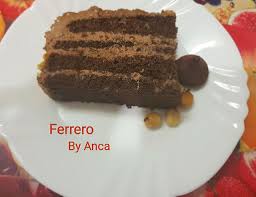 Tort Ferrero Rocher Diva In Bucatarie Food Cake Desserts