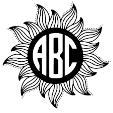 Download Printable Mandalas With Your Name Or Monogram