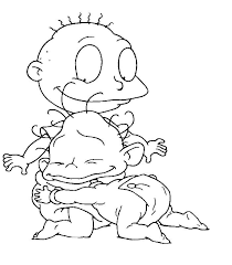 And we have a huge collection! Susie And Tommy From Rugrats Coloring Page Free Printable Coloring Pages For Kids