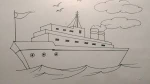 What are the best digital art programs? How To Draw A Ship Step By Step Tutorial For Kids Youtube