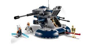 This page contains a list of all sets from the clone wars film and television series. Lego Star Wars The Clone Wars Armored Assault Tank Set Coming Soon What S On Disney Plus