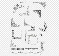 Creative background border design black and white butterfly information recently was sought by people around us, maybe one of you. Euclidean Texture Pattern Border Corner Assorted Corner Background Design Lot Border Frame Png Pngegg