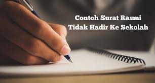 Format Surat Tidak Hadir Ke Sekolah