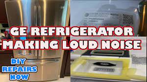 The humming coming from your refrigerator could be the compressor doing its job. How To Fix Ge Refrigerator Making A Loud Noise Model Pfe29psdass Youtube