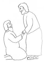 Peter heals a crippled beggar peter and the lame man 51kb 300x378: Lame Man Walks Coloring Pages
