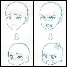 How to draw basic anime face. How To Draw Anime Faces Different Angles Novocom Top