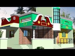 Porch Attatch Horizontal Stair Case Tower Designs Youtube Small House Front Design House Fence Design Small House Elevation Design
