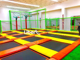Liben First Trampoline Park In Romania 1 Trampoline Park Kids Furniture Design School Building Design