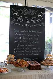 Forget the expensive plane ticket and cook up a french christmas at home instead. Paris Party Menu Ideas Dinner Party Themes Birthday Dinner Party French Dinner Parties
