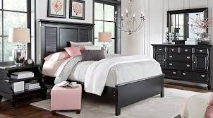 The Custom Made Oversize Wooden Headboard Blends Flawlessly With This Master Bedroom King Bedroom Sets Bedroom Sets Furniture Queen Queen Bedroom Furniture