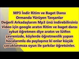 Mp3 Indir Ritim Ve Baget Dansi Ormanda Yuruyen Tavsanlar Orff Egitimi Okul Oncesi Youtube Sarkilar Youtube Videolar