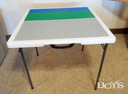 How To Make An Easy Lego Table The Joys Of Boys Lego Table With Storage Lego Table Lego Building Table