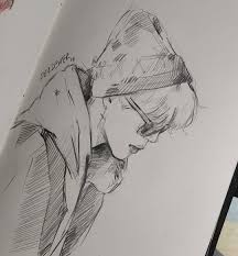 Jeon Jungkook In 2020 Kpop Drawings Bts Drawings Art Sketches