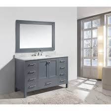 Free shipping in the lower 48 states & no tax (except ca) account. Design Element London 54 Single Sink Vanity Set Gray Free Shipping Modern Bathroom