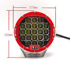 105w car cree led work light for indicators motorcycle driving offroad boat car tractor truck suv atv spot lam cree led light bar 12v led lights led work light