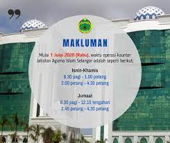 The address of alamat jabatan agama islam selangor is bangunan sultan idris shah 2 persiaran masjid, 40000 shah alam, malaysia. Makluman Operasi Kaunter Jais Jabatan Agama Islam Selangor Facebook