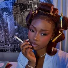 little miss model • • • i can't wait to show yall the finished product 🤭  makeup 💄: @jehnny.love thank you @thecreatorwill for putting this vision  together and thank you @perspectivstudios for