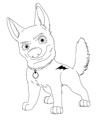 Bolt Coloring Pages Dog Coloring Page Coloring Pages Disney Coloring Pages