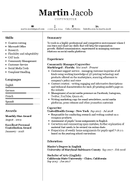 Copywriter Resume Example Cv Sample 2020 Resumekraft