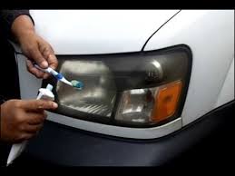 Instantly Remove Film And Oxidation From Headlights How To Clean Headlights Cleaning Headlights On Car Car Fix