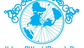 The original un blue and white #june3worldbicycleday logo was designed by isaac feld and the accompanying. World Bicycle Day Ecf