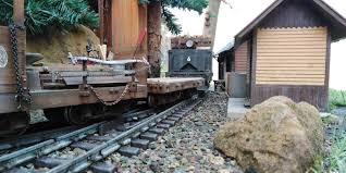 I was so happy to mow it for the first time. Lvlc First Mow Train On The Garden Railroad Waldbahner S Blog
