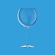The glass is empty and feeling unhappy about it! Happyglass Premium Reusable Glassware