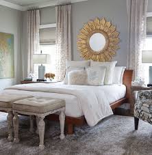Add in some pretty touches, like a mirrored dresser and beautiful light fixture in this bedroom from sarah gallop design inc., and you have a space that is dreamy even while you are awake. Light Blue Gray Paint Colors Inspiration Life On Virginia Street