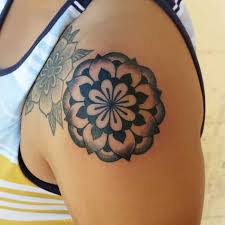 Small designs like these make for very discreet tattoos that fit on small spaces, such as the wrist, the finger, the ear, or the neck. Top 55 Best Geometric Flower Tattoo Ideas 2021 Inspiration Guide
