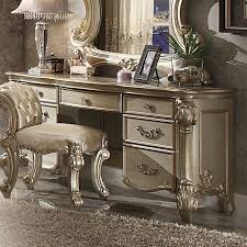 Astoria Grand Welles Vanity Set With Mirror Reviews Wayfair Wooden Vanity Vanity Desk Vanity Set
