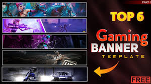 No design skills or complicated software needed. Top 6 Gaming Banner Template No Text Free Download Youtube
