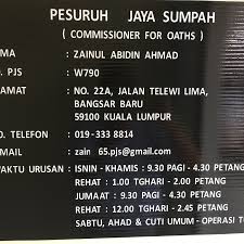 Berkaitan dengan pkpb yang bermula 9 november 2020 hingga 6 disember 2020, diumumkan bahawa pesuruhjaya sumpah pendang akan menjalankan urusan. Pesuruhjaya Sumpah Bangsar Legal Services In Bangsar Baru