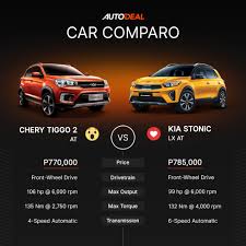 Check spelling or type a new query. Autodeal Com Ph The Kia Stonic And The Chery Tiggo 2 Are Facebook