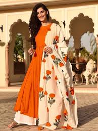 Designer Orange Color Ramzan Special Indian Bollywood Salwar Kameez For Women Handmade Salwarkame Indian Dresses Clothes For Women Bollywood Fashion