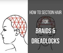 Then she takes the section by her ears. How To Section Your Hair For Braids And Dreadlocks 3 Steps Instructables