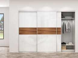 For those with standard sized openings, watching the budget, or prepared to modify an opening to suit. Houlive White Color Gloss Sliding Wardrobe 3 Door Style