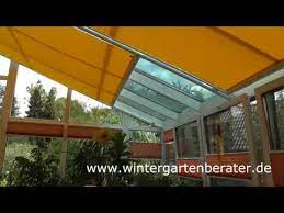 If you are using mobile phone, you could also use menu drawer from browser. Wintergarten Beschattung Aussen Oder Innen Youtube