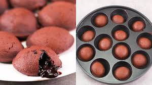 Meh aku share satu resepi mudah. Mini Choco Lava Cake In 10 Min L Eggless Without Oven Youtube